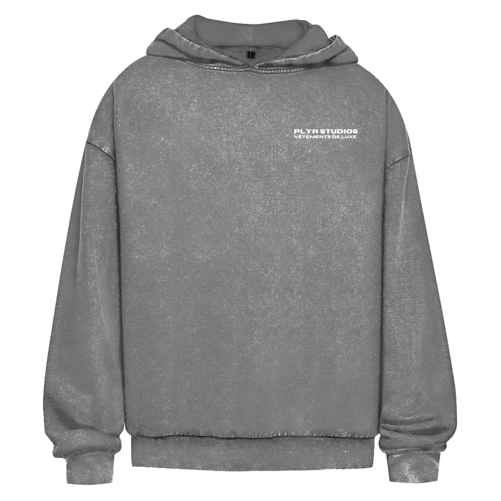 ACID OVERSIZE HOODIE GREY LIMITED EDITON